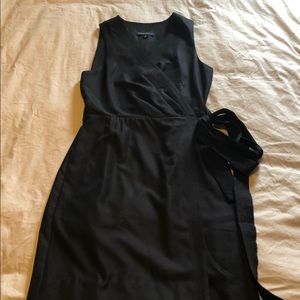 Black Banana Republic Wrap Dress